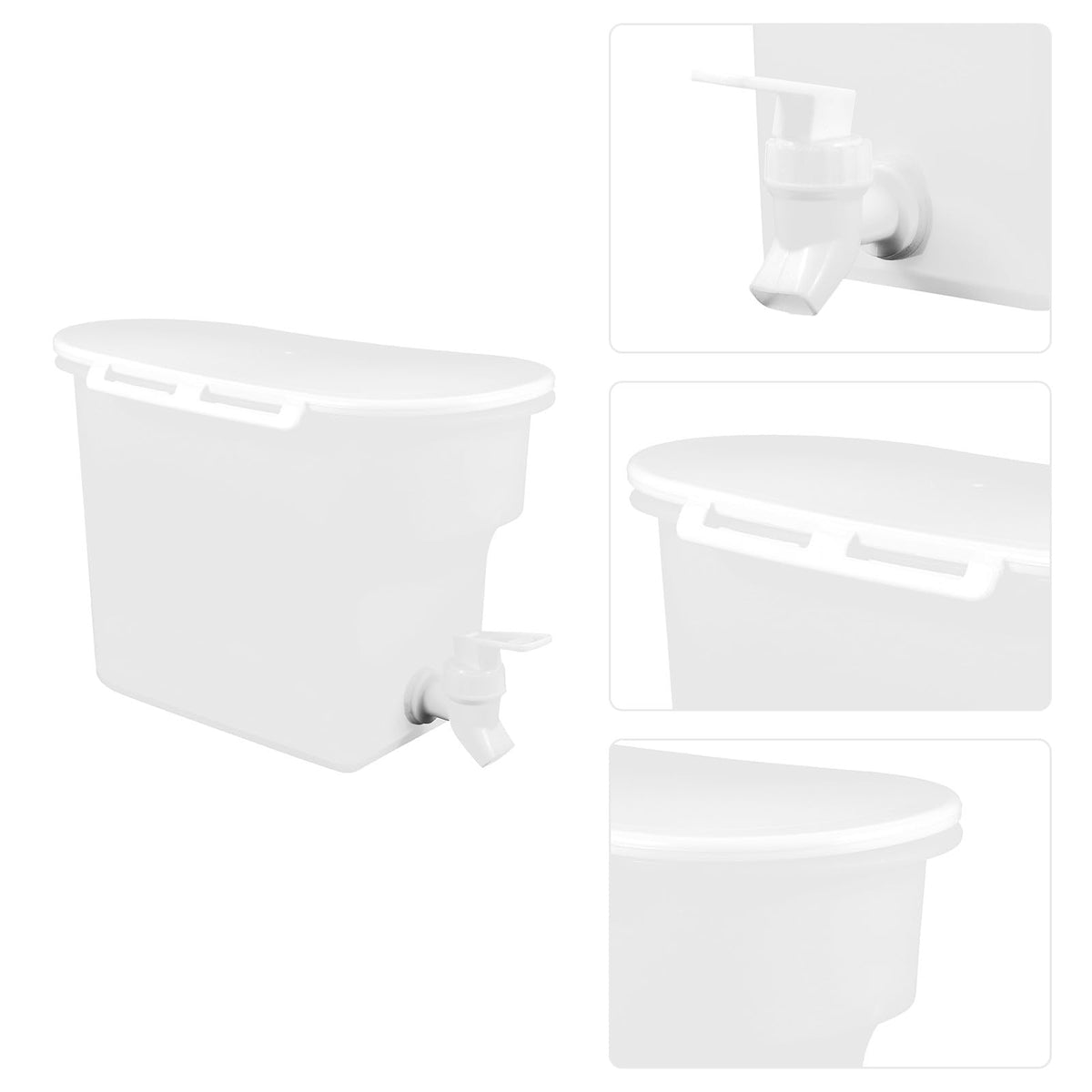 Large-capacity Heat-resistant Pp Cold Water Jug with Faucet M270