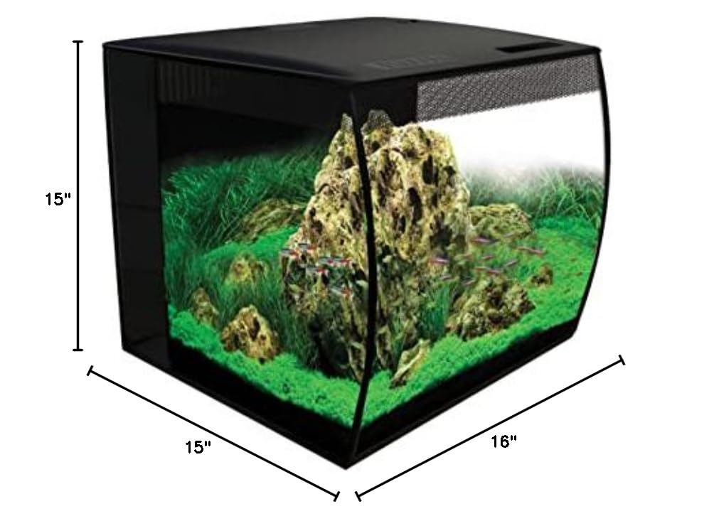 15 Gallon Nano Glass Aquarium Kit J5901