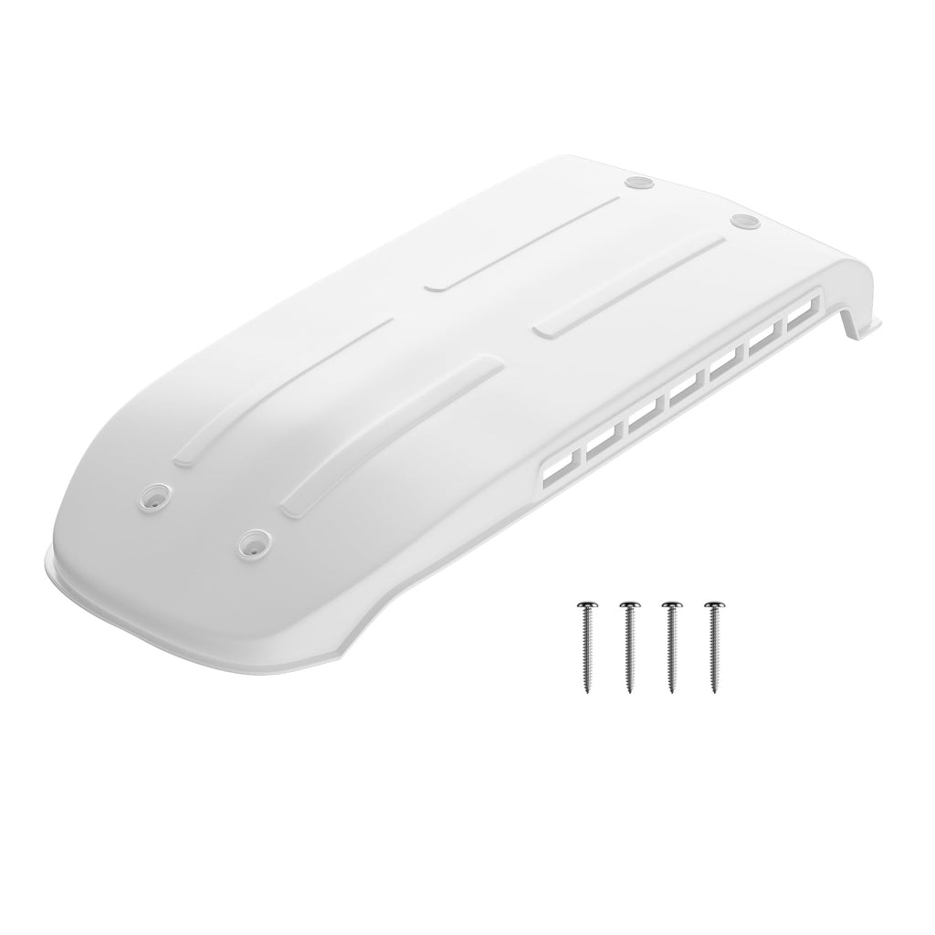White RV Refrigerator Vent Cover Replacement E8278