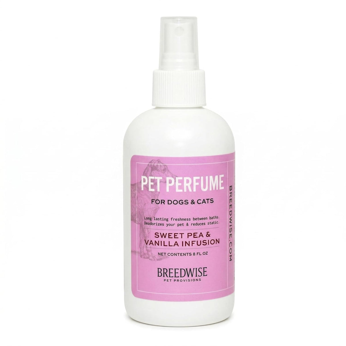 Sweet Pea & Vanilla Dog Perfume Spray 8 Oz D89604