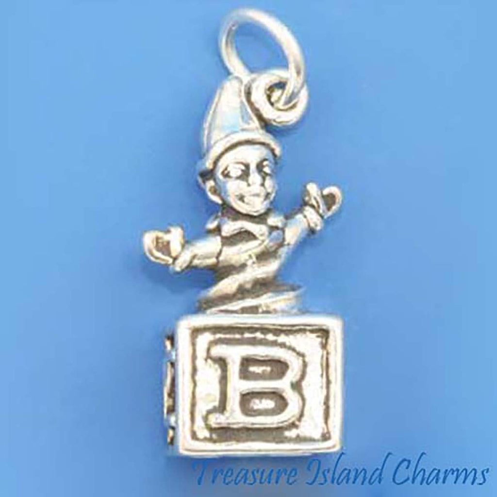 3D 925 Sterling Silver Charm Pendant C634118