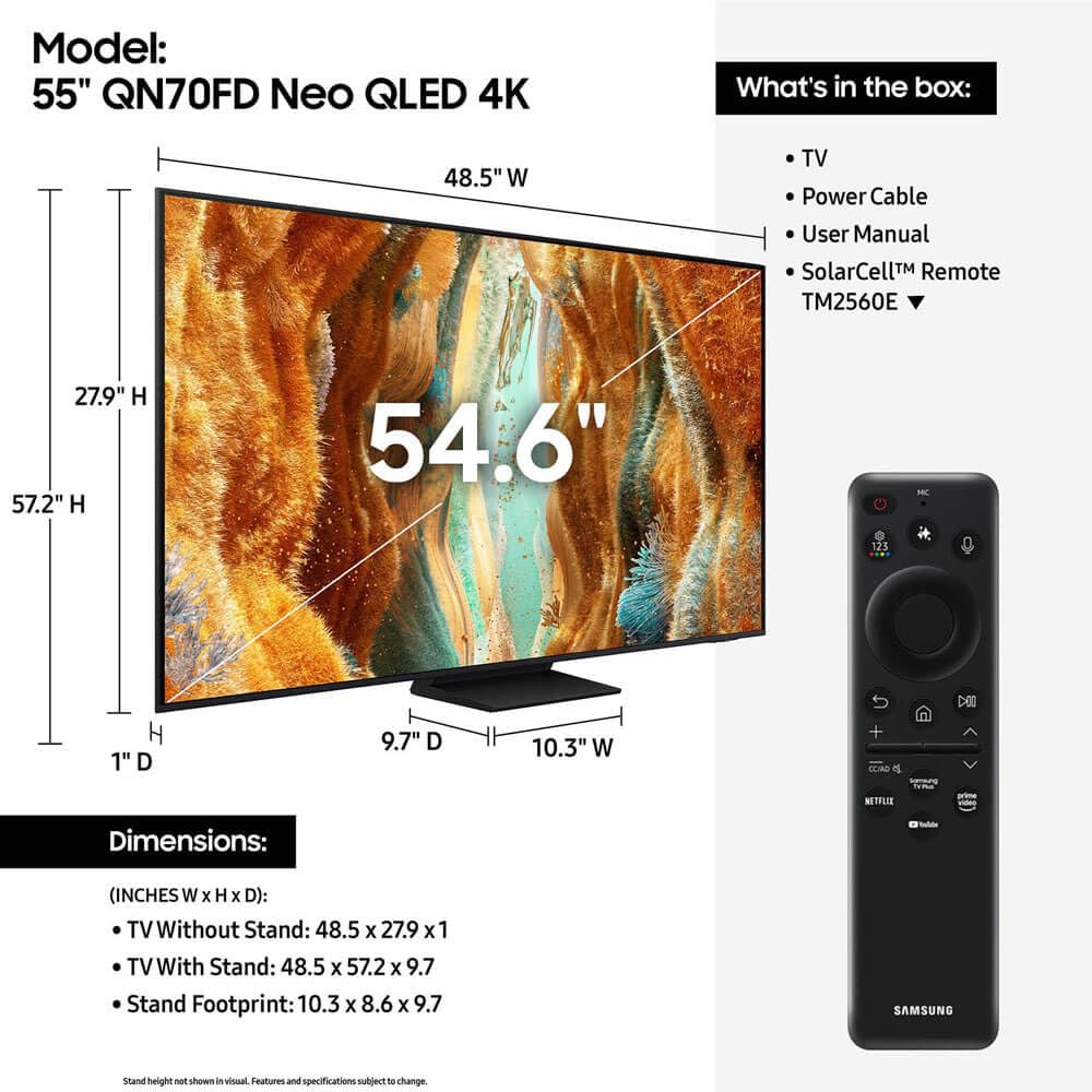 55 inch Neo QLED 4K Mini LED Smart TV E5997