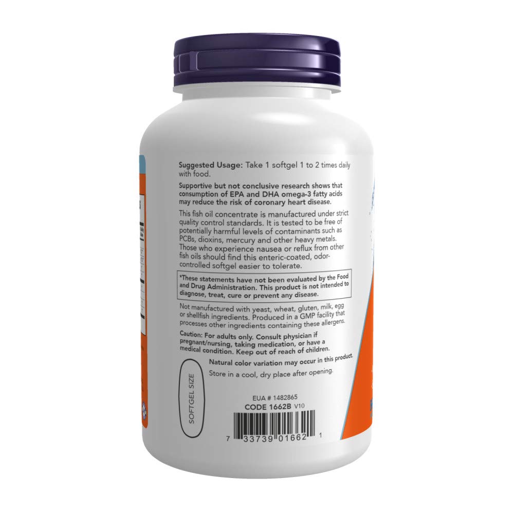 Omega-3 500 EPA/250 DHA 180 Softgels V90861