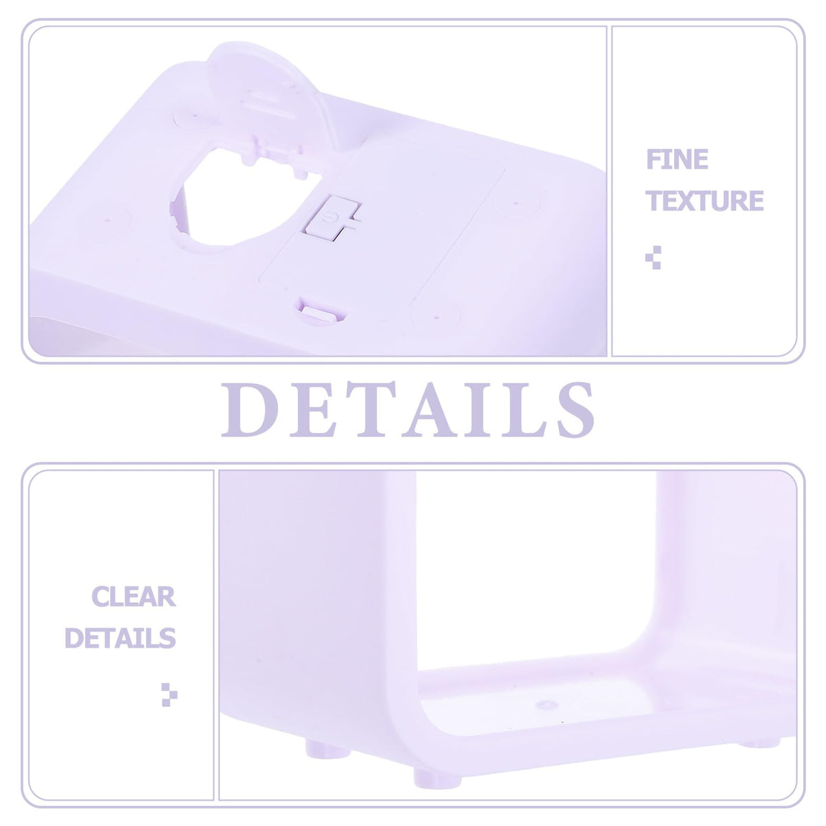 Mini Betta Fish Tank with LED Light Portable Plastic Desktop Aquarium Cube Q9096
