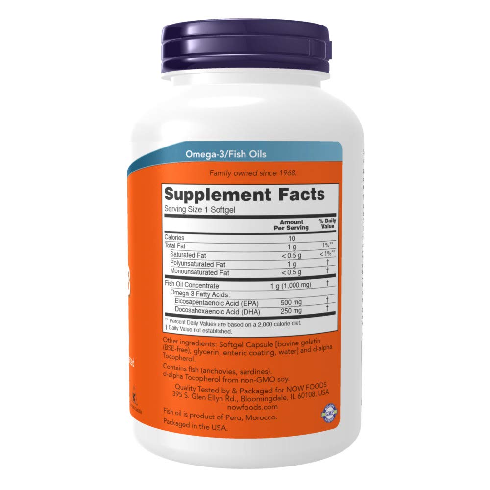 Omega-3 500 EPA/250 DHA 180 Softgels V90861