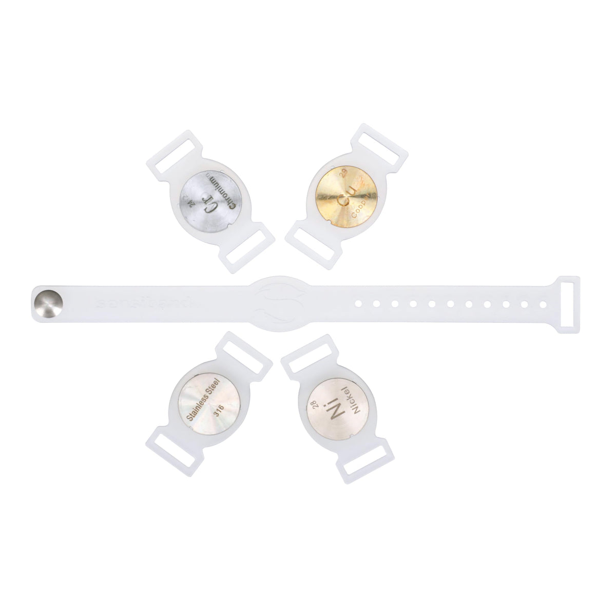 Metal Allergy Test Band for Piercings and Jewelry M9256
