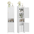 White Bathroom Cabinet with 2 Doors H1749