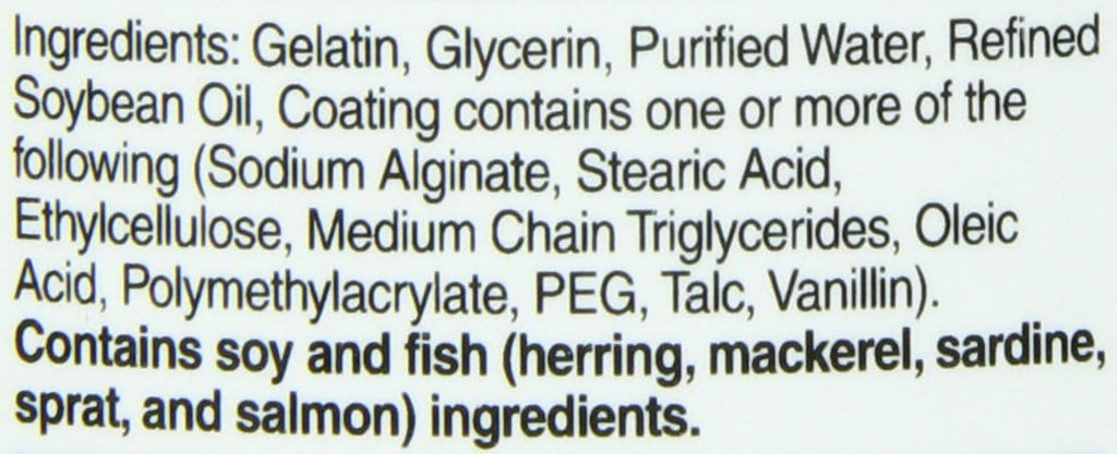 Fish Oil 1000 Mg Enteric Coated Softgels Q571431