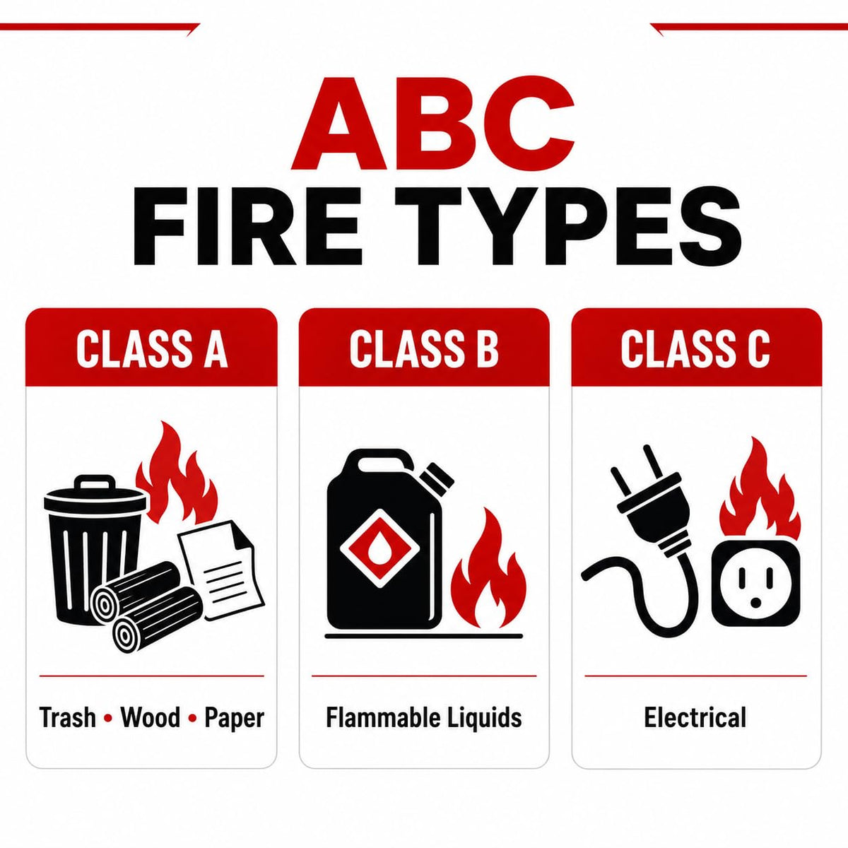 2.5 lb Dry Chemical ABC Fire Extinguisher X3727