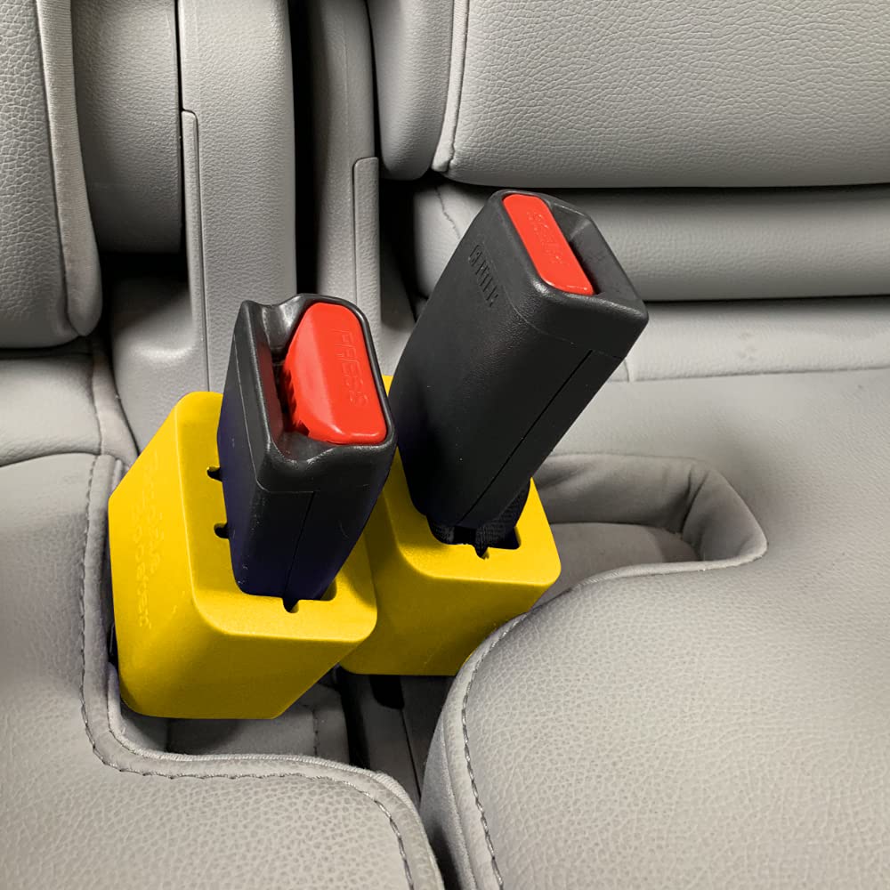 Seat Belt Buckle Booster Yellow BPA Free 2 E805363