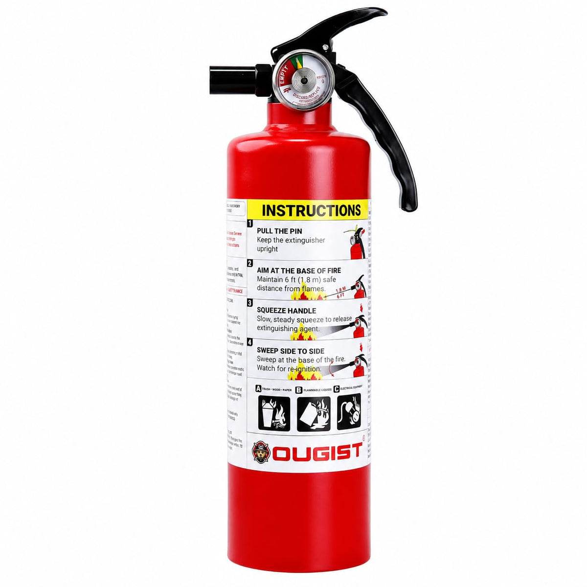 2.5 lb Dry Chemical ABC Fire Extinguisher X3727