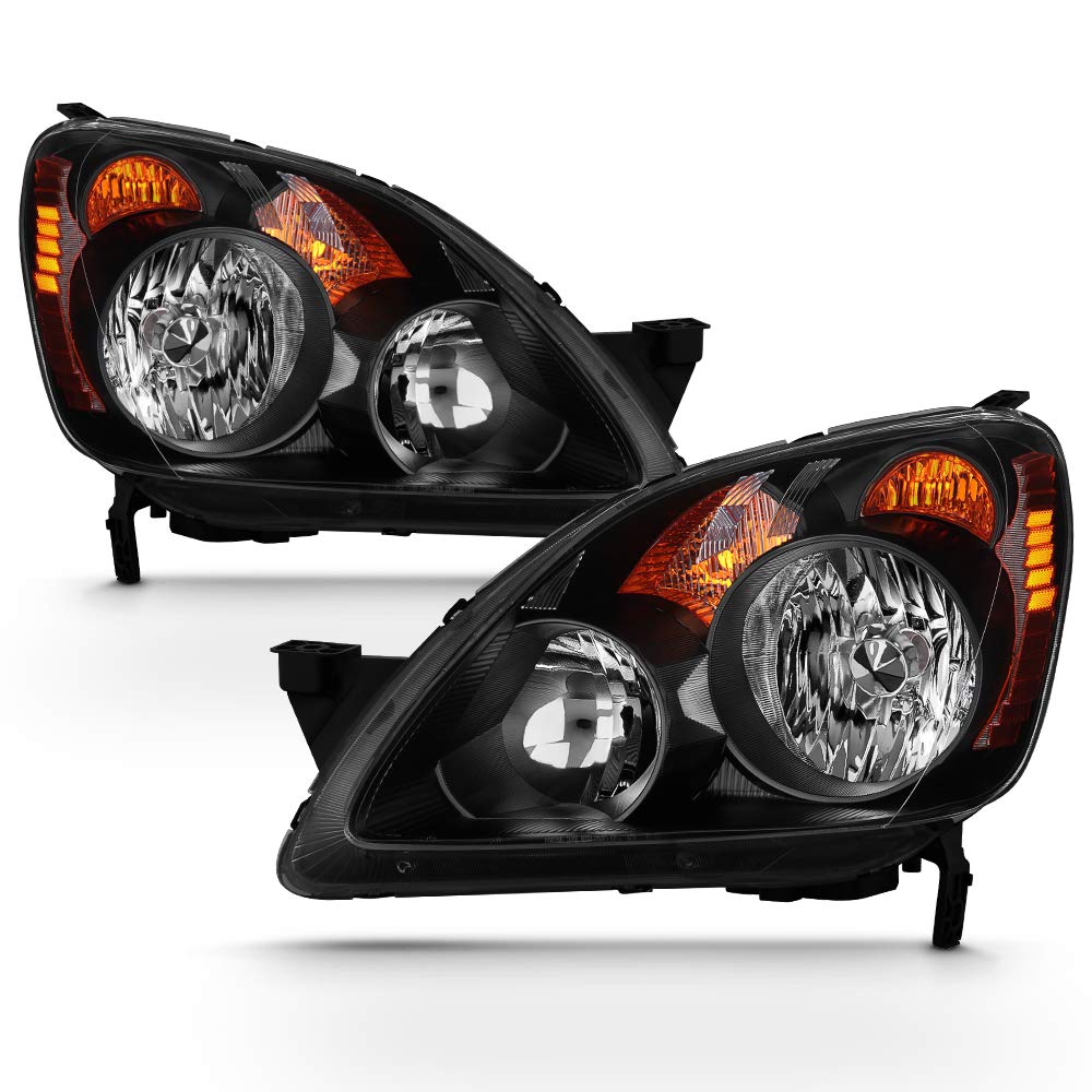 Black Headlights Replacement Pair Set H25691