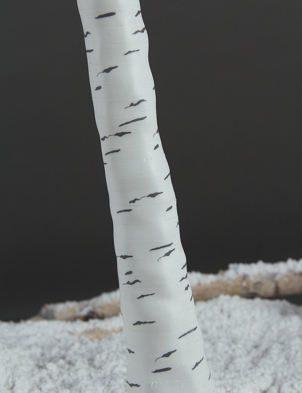 8FT 132 LED Birch Tree Warm White C6894