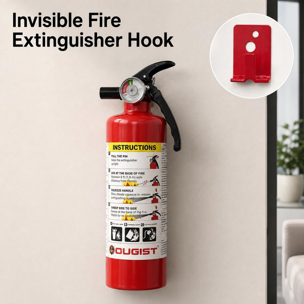2.5 lb Dry Chemical ABC Fire Extinguisher X3727