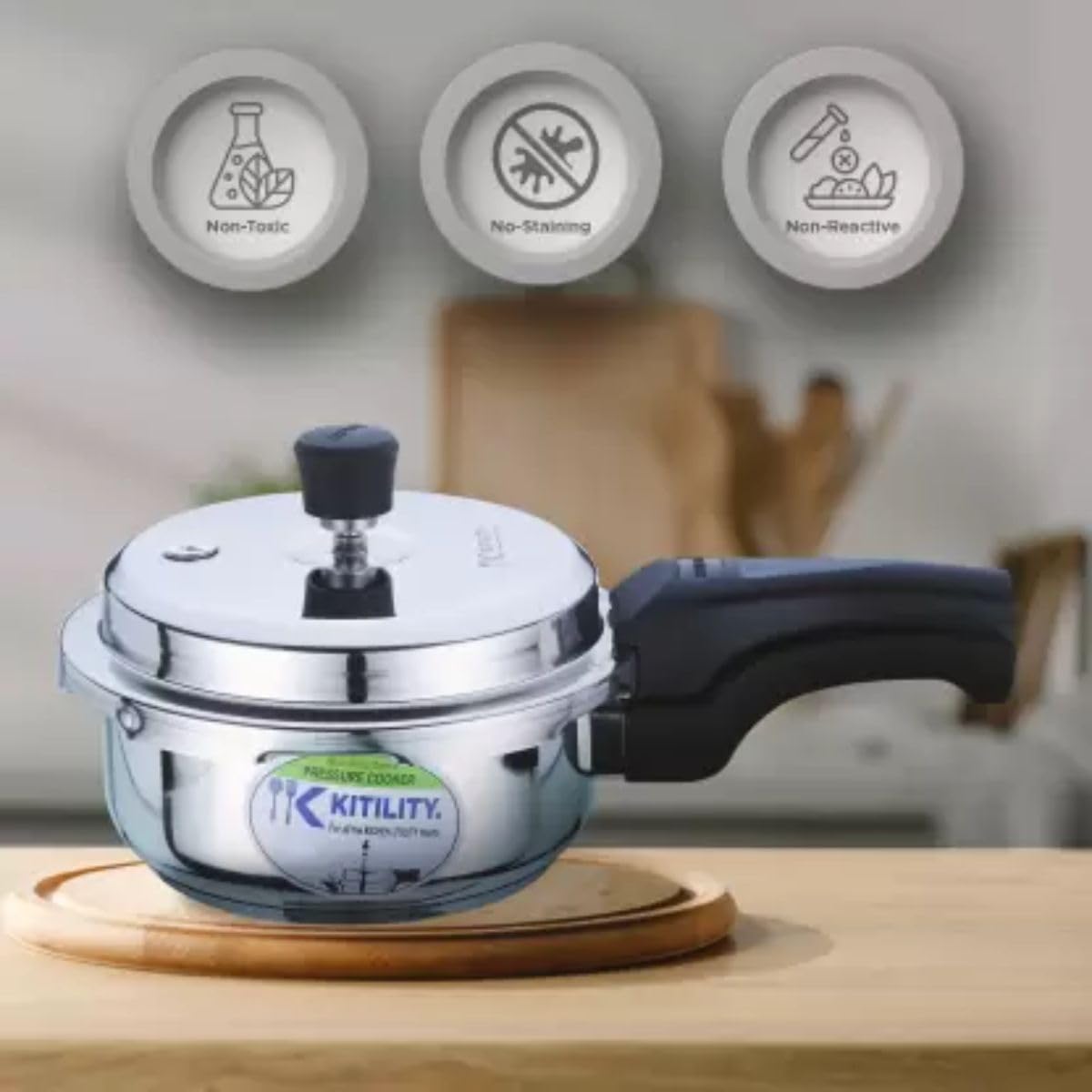 3.5 Quart Stainless Steel Pressure Cooker N396