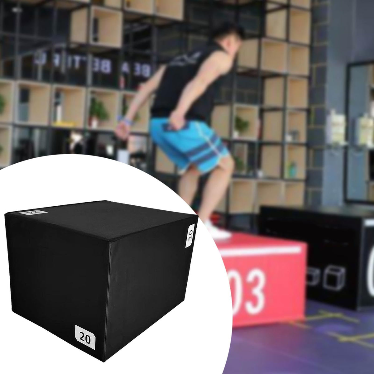 3 in 1 Plyometric Jump Box I216776