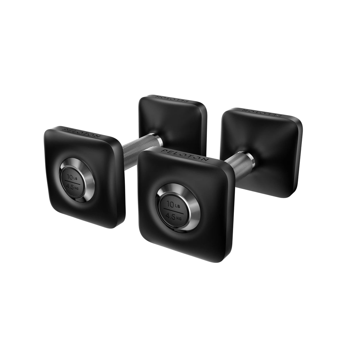Cast Iron Dumbbells with Urethane Coating and Non-Slip Grip, Set of Two H839472