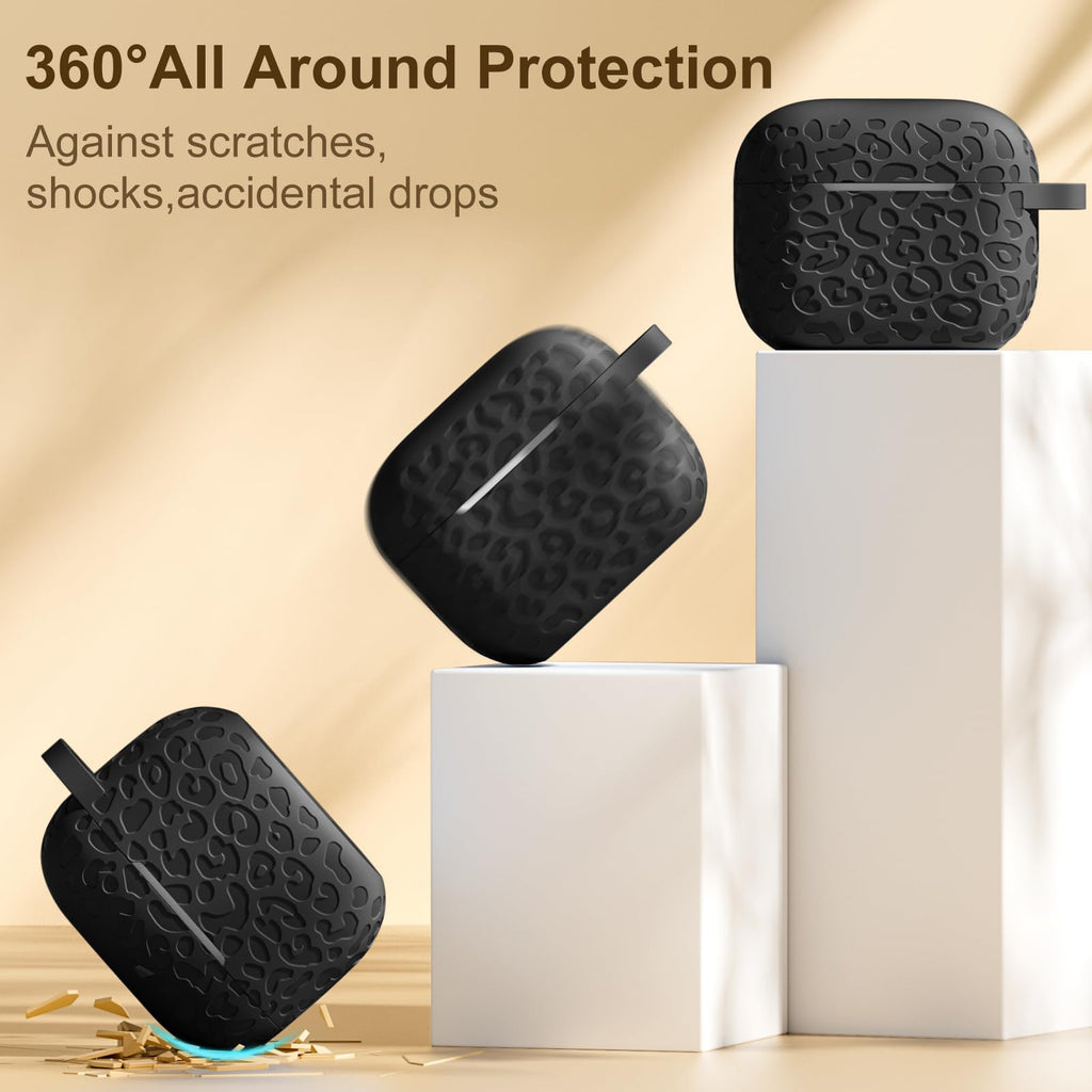 Black AirPod 3rd Generation Case with Keychain D206851