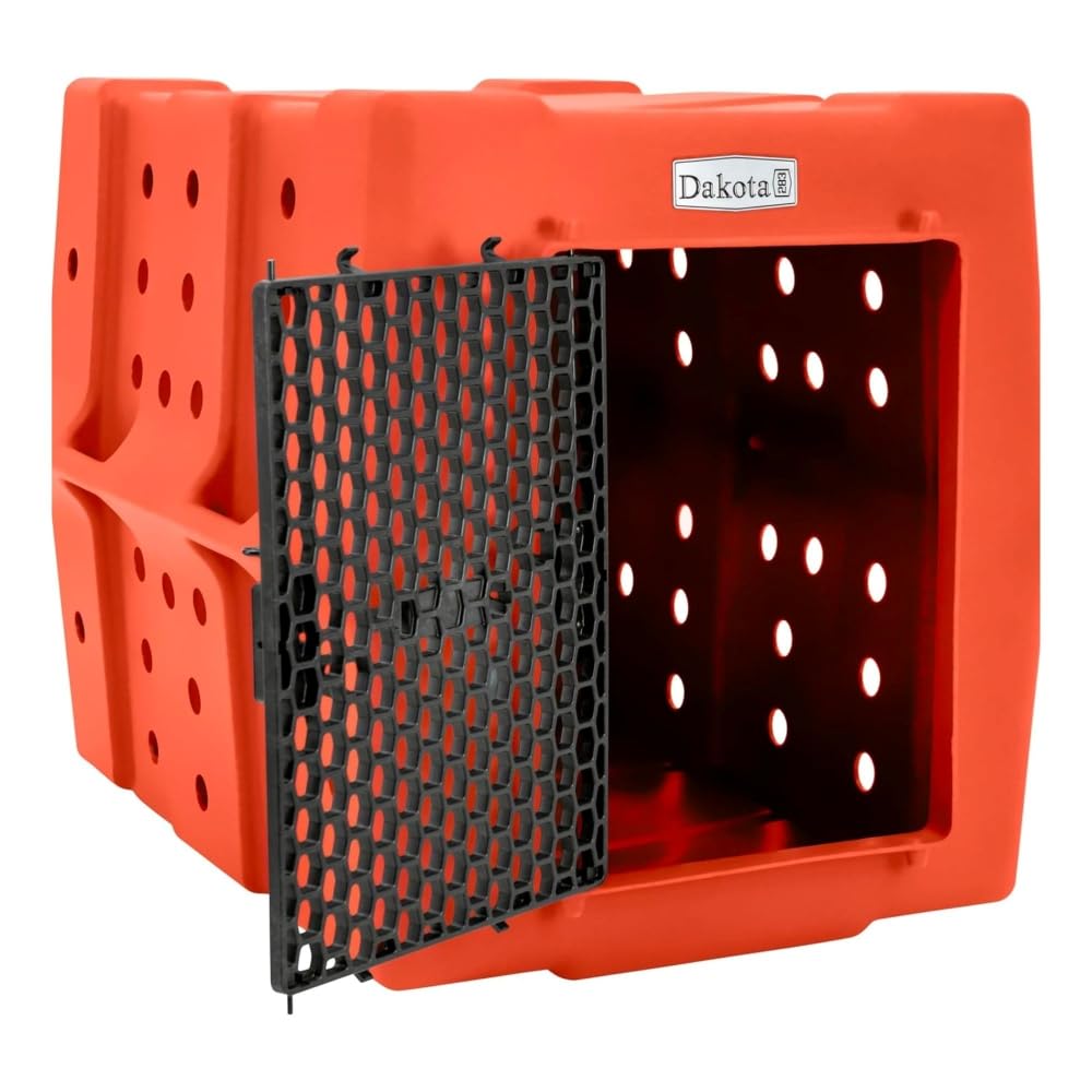 Orange Large Dog Crate V5061