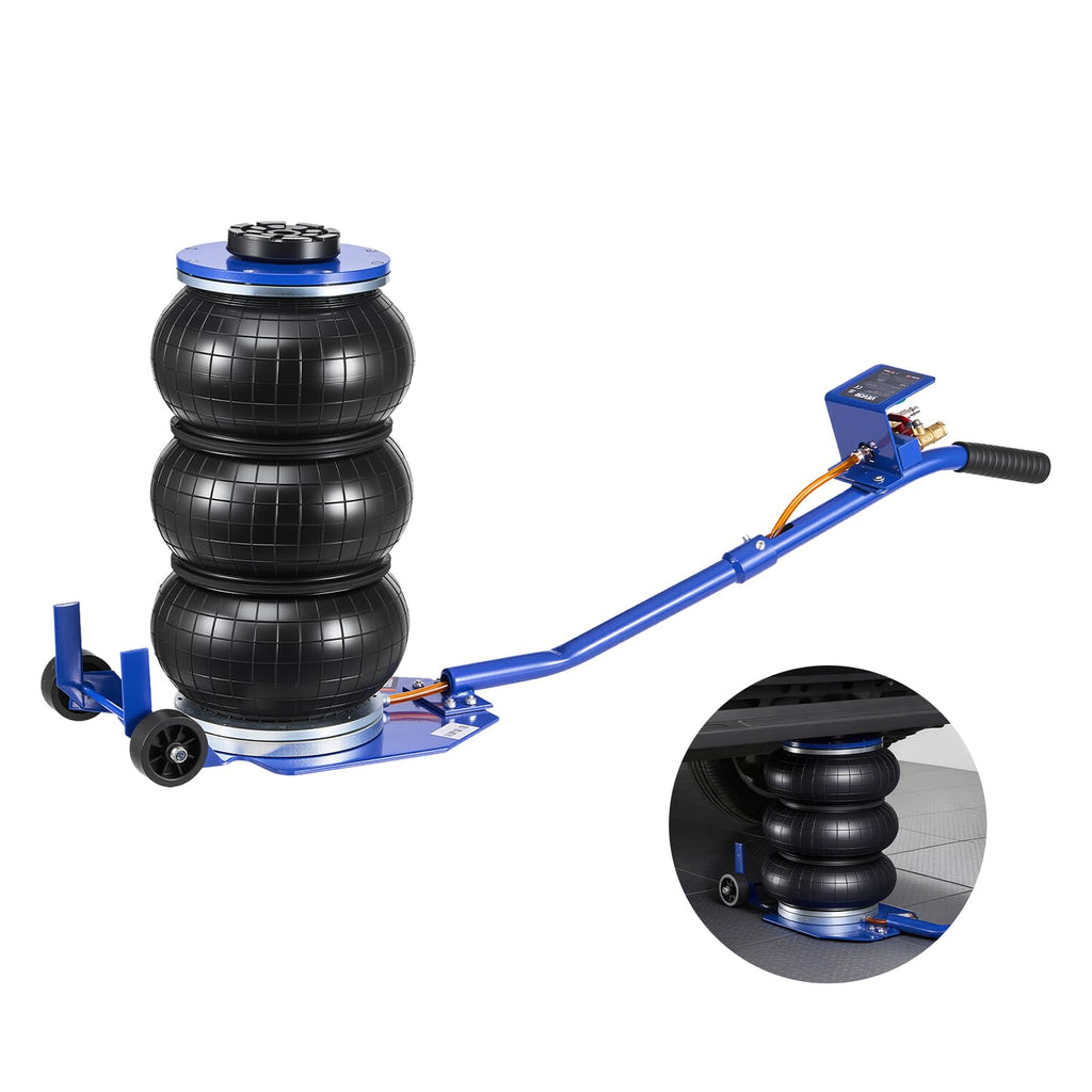 3 Ton Triple Bag Air Jack with Long Handle T188