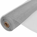 Aluminum Mesh Screen 39.4x196.9 Inches Silver M390