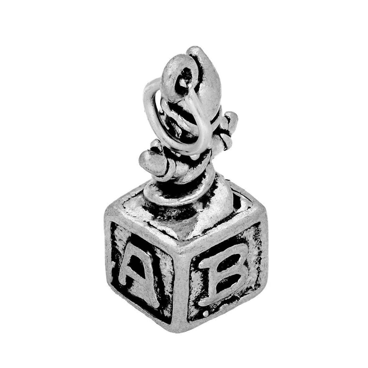 3D 925 Sterling Silver Charm Pendant C634118