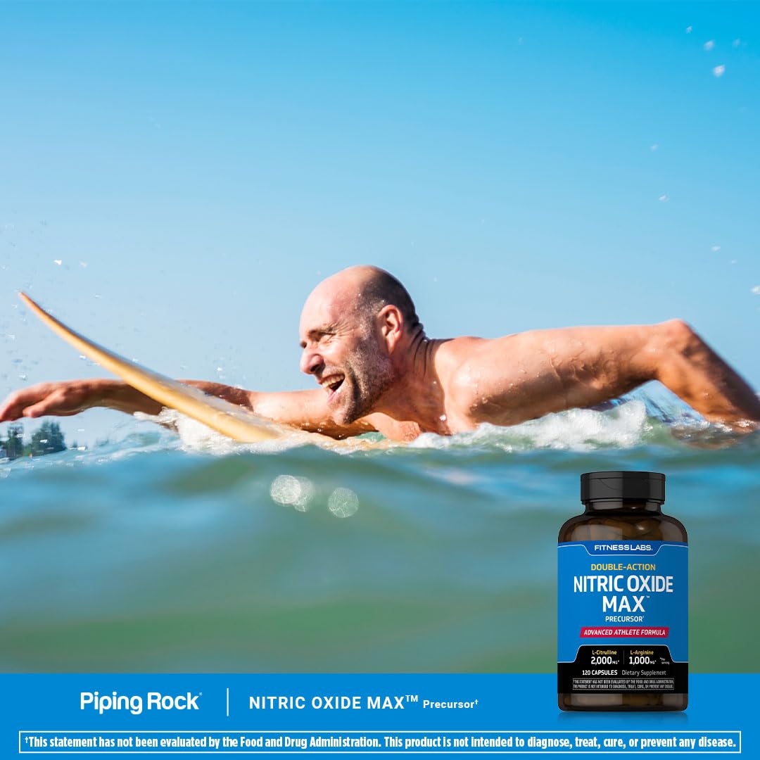 3000mg 120 Capsules Nitric Oxide Supplement with L Arginine and L Citrulline M23859