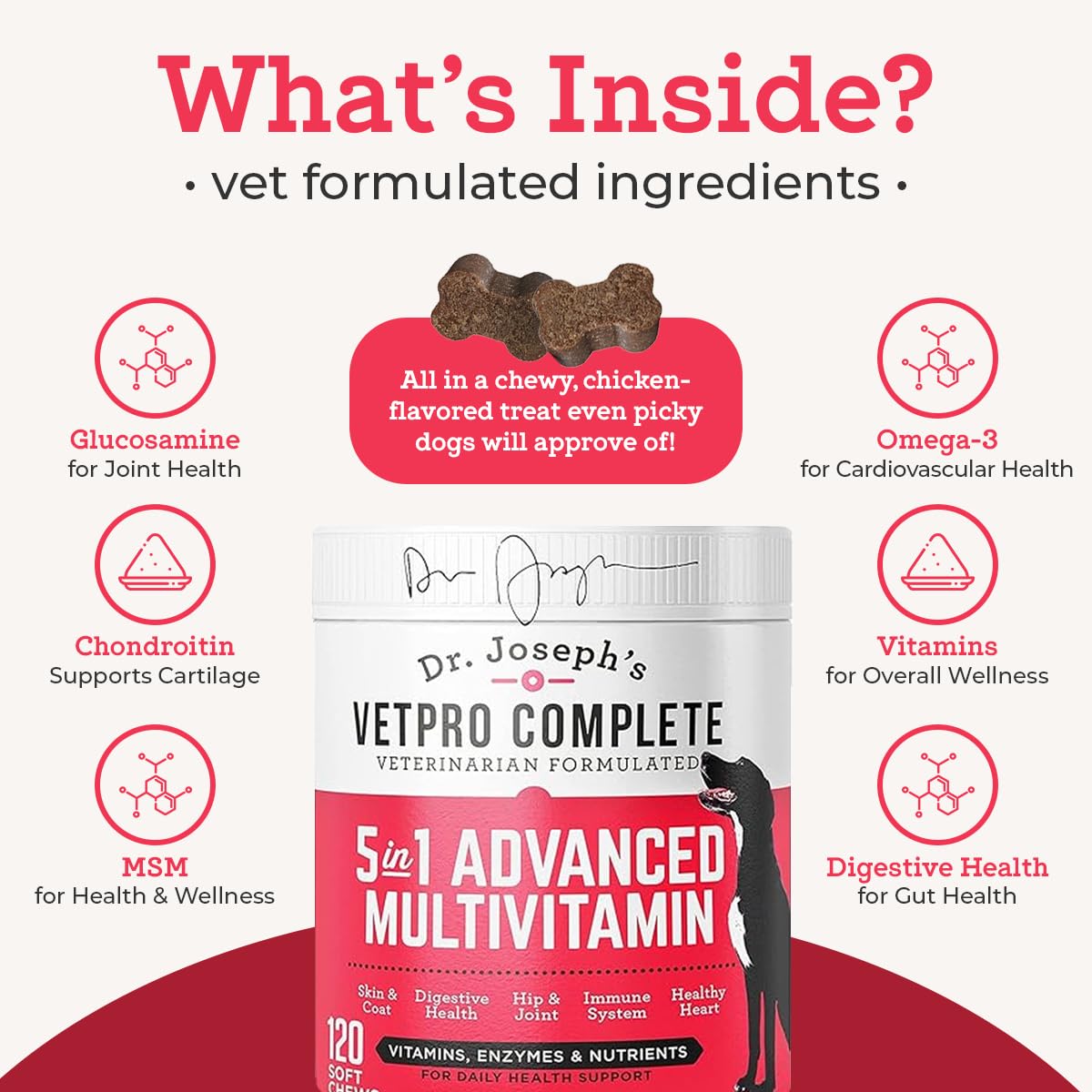 120 Count Dog Multivitamin Chew G6907