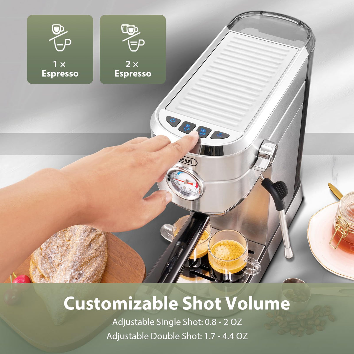 20 Bar Compact Espresso Machine G2180