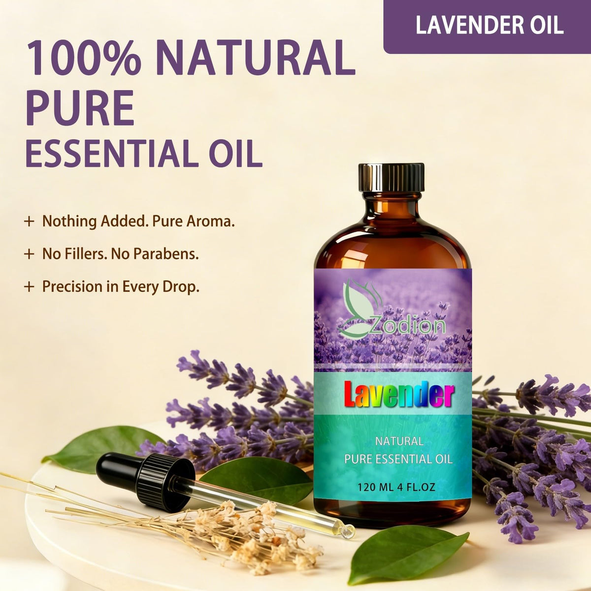 Lavender and Geranium Essential Oil 4 Fl Oz N772907