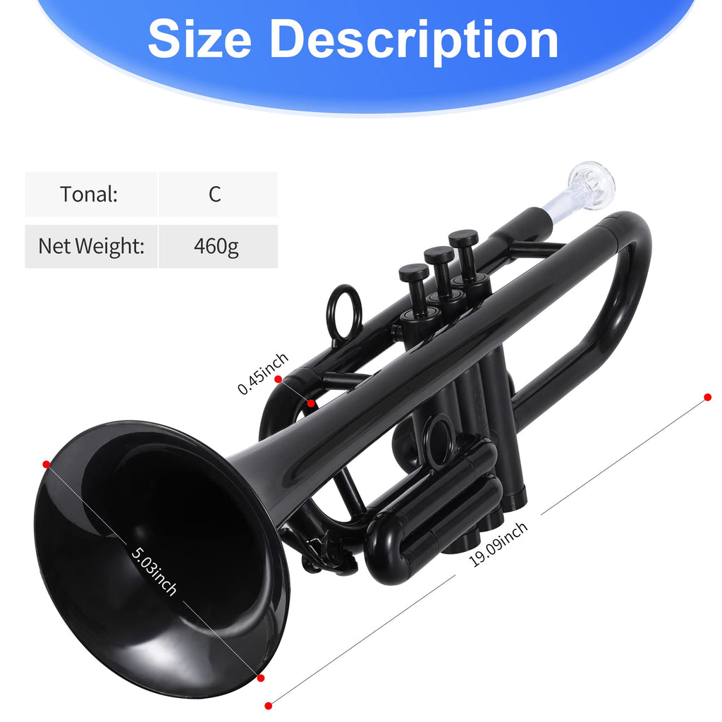 Plastic Trumpet Black E441321