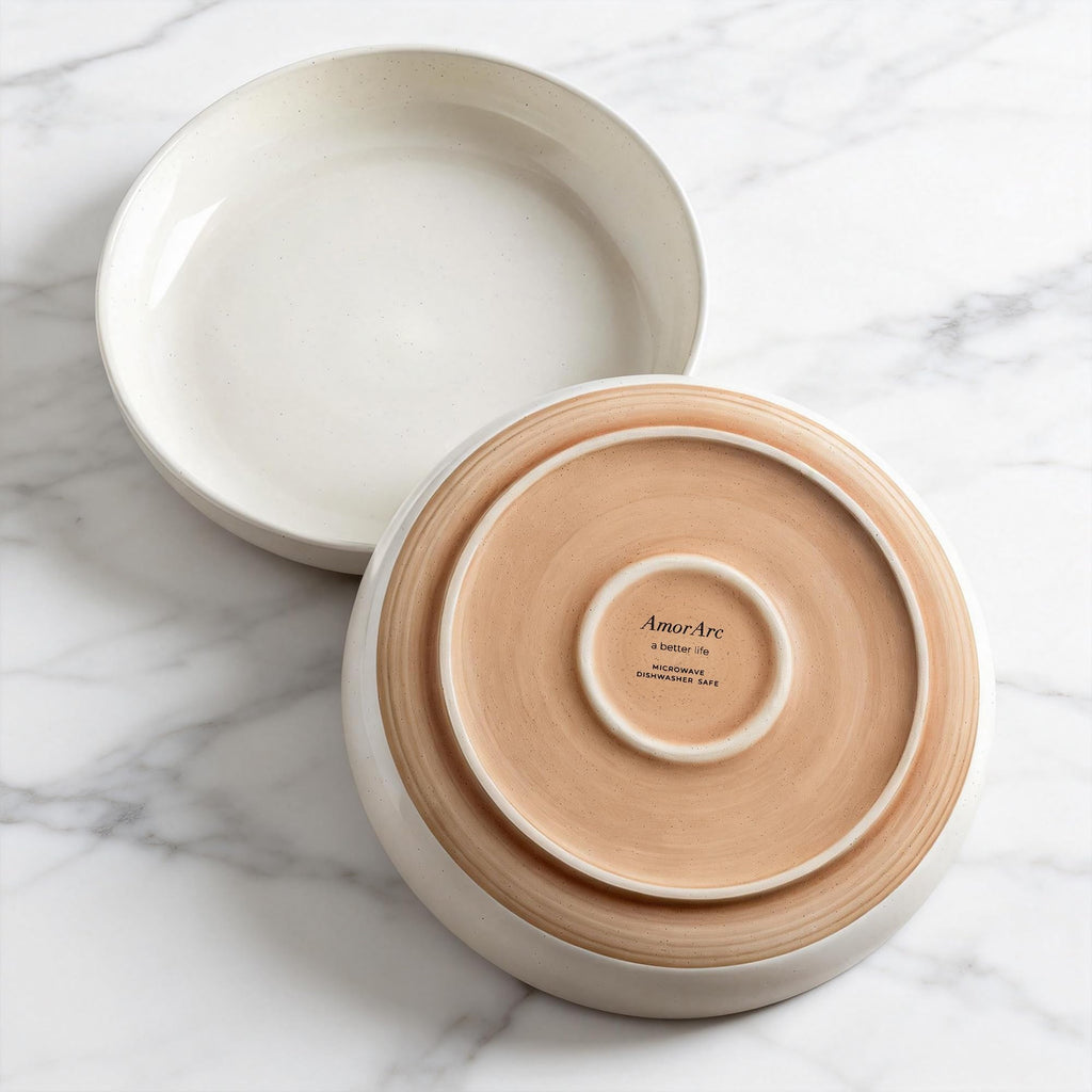 8.75'' Ceramic Stoneware Bowls Set of 4 D976