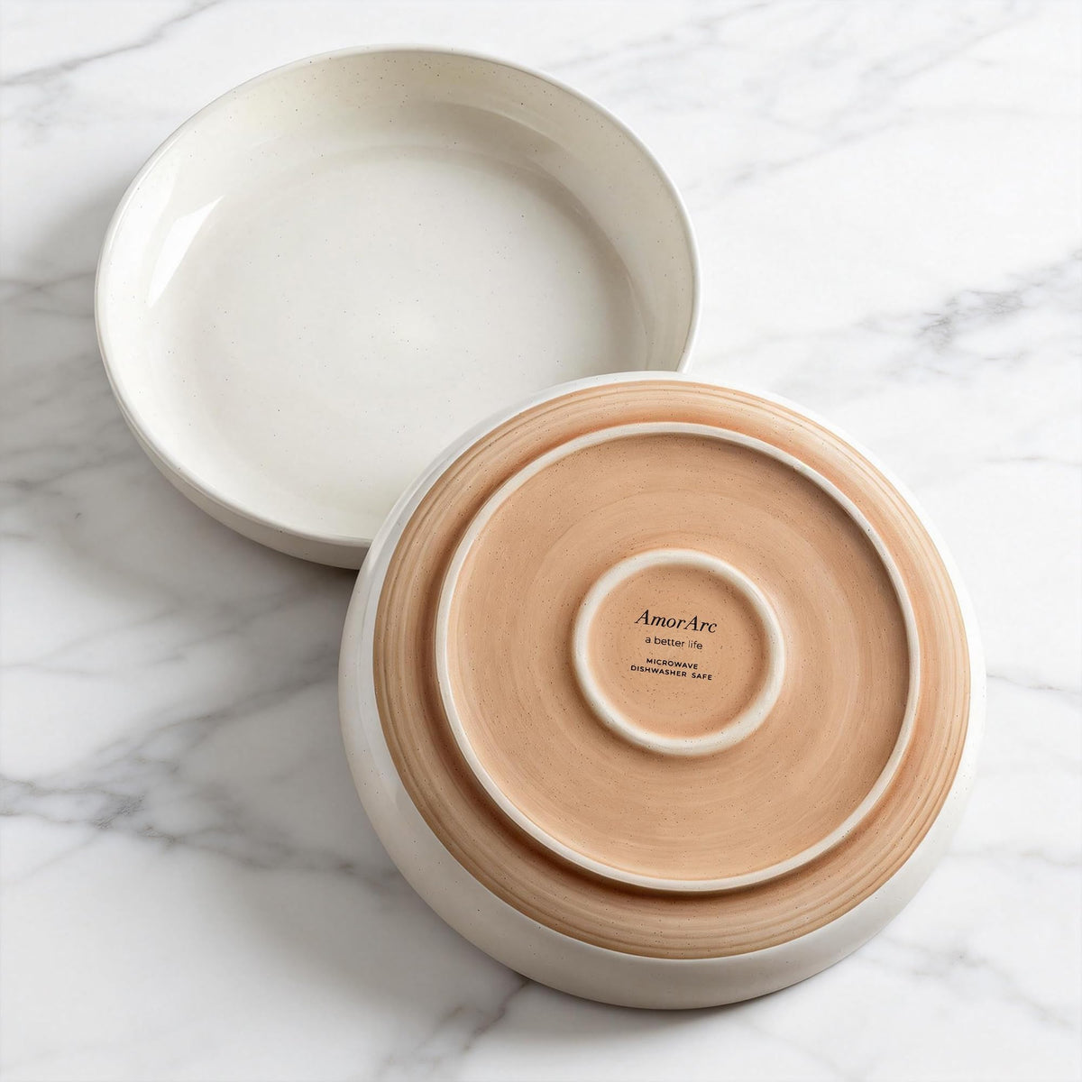8.75'' Ceramic Stoneware Bowls Set of 4 D976