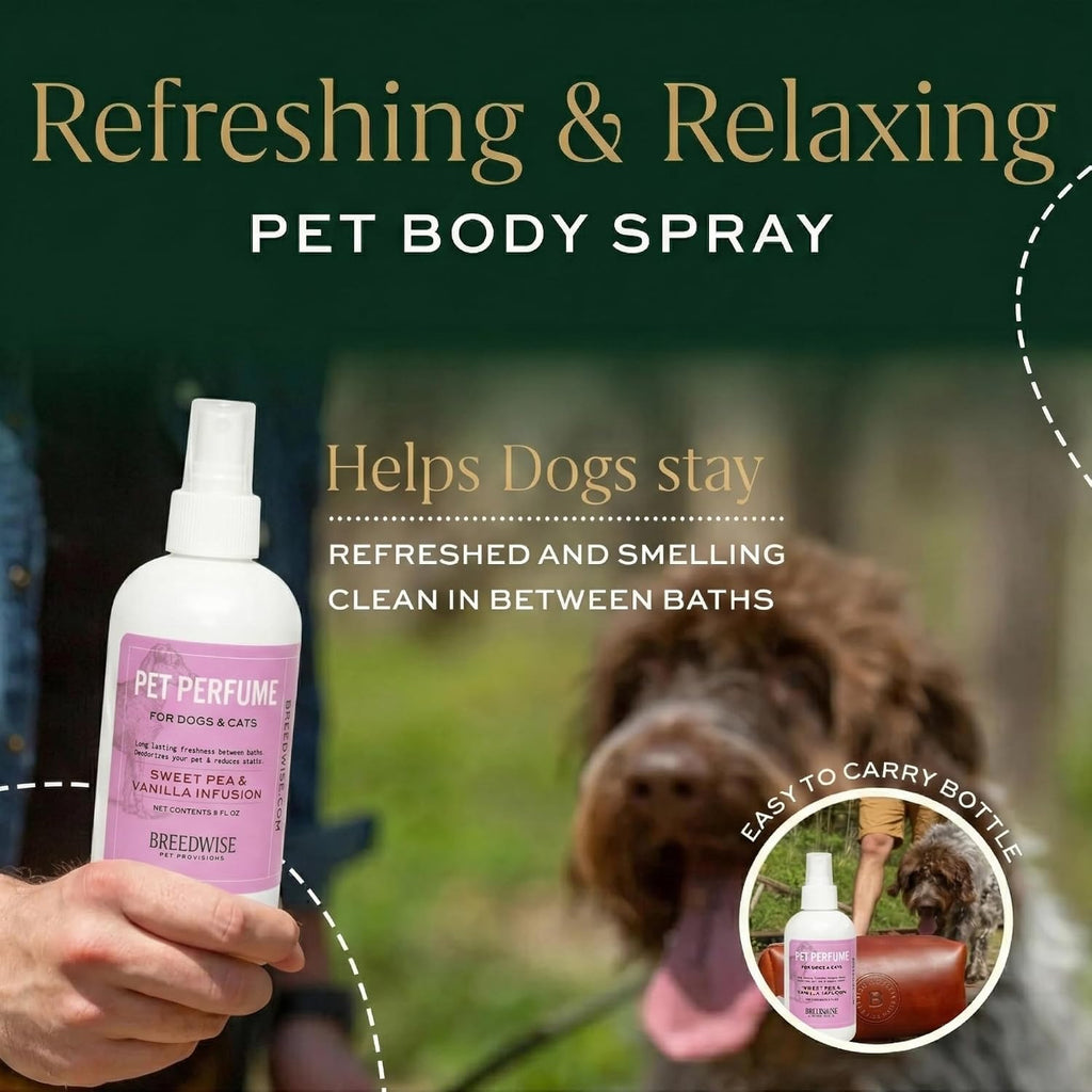 Sweet Pea & Vanilla Dog Perfume Spray 8 Oz D89604