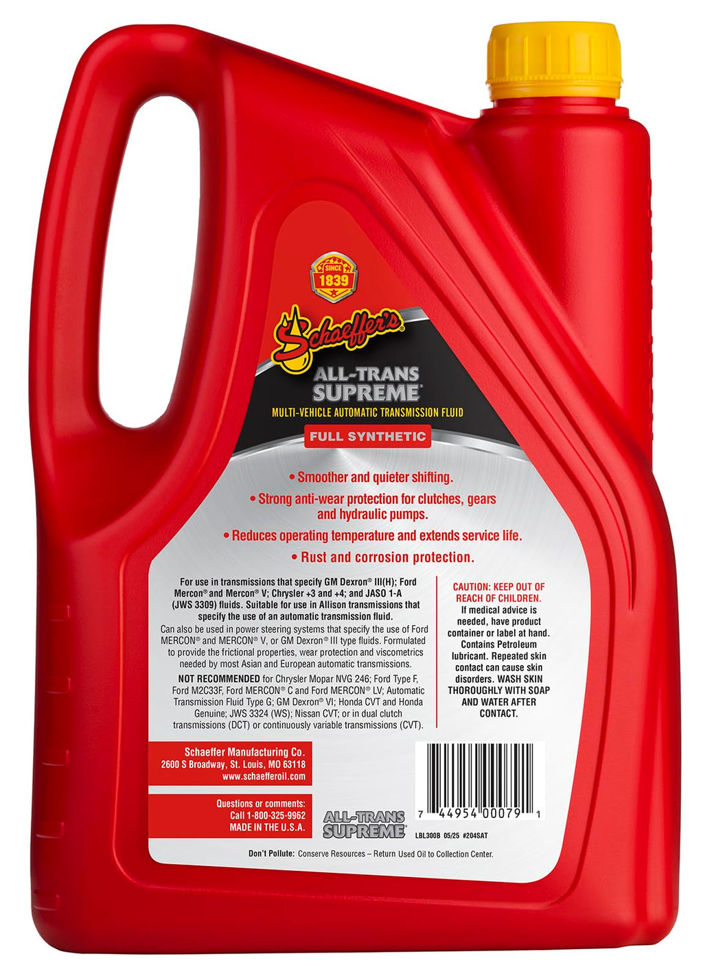 Automatic Transmission Fluid 1-Gallon Bottle X5215