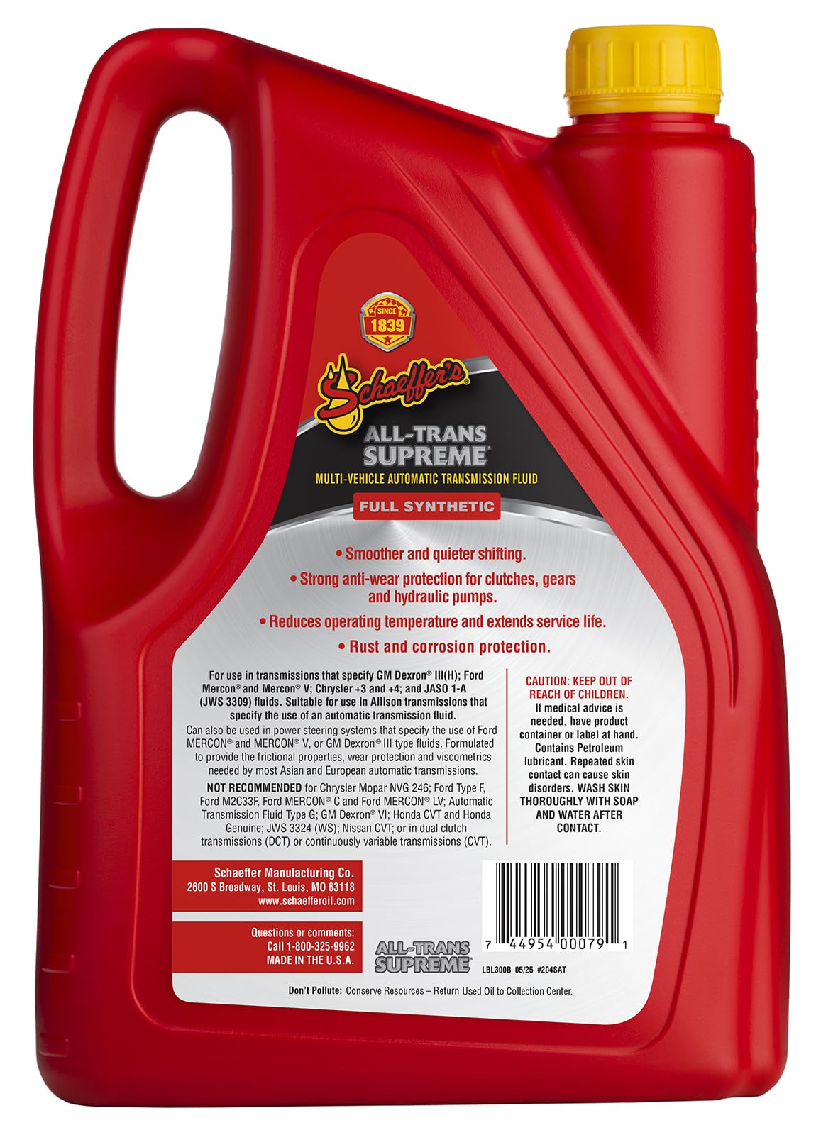 Automatic Transmission Fluid 1-Gallon Bottle X5215
