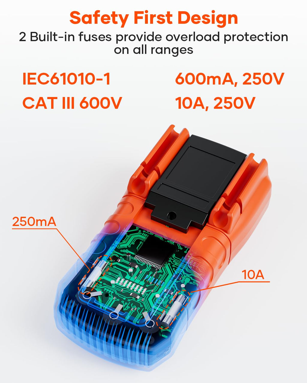 Auto-Ranging Multimeter TRMS 6000 Counts N5504