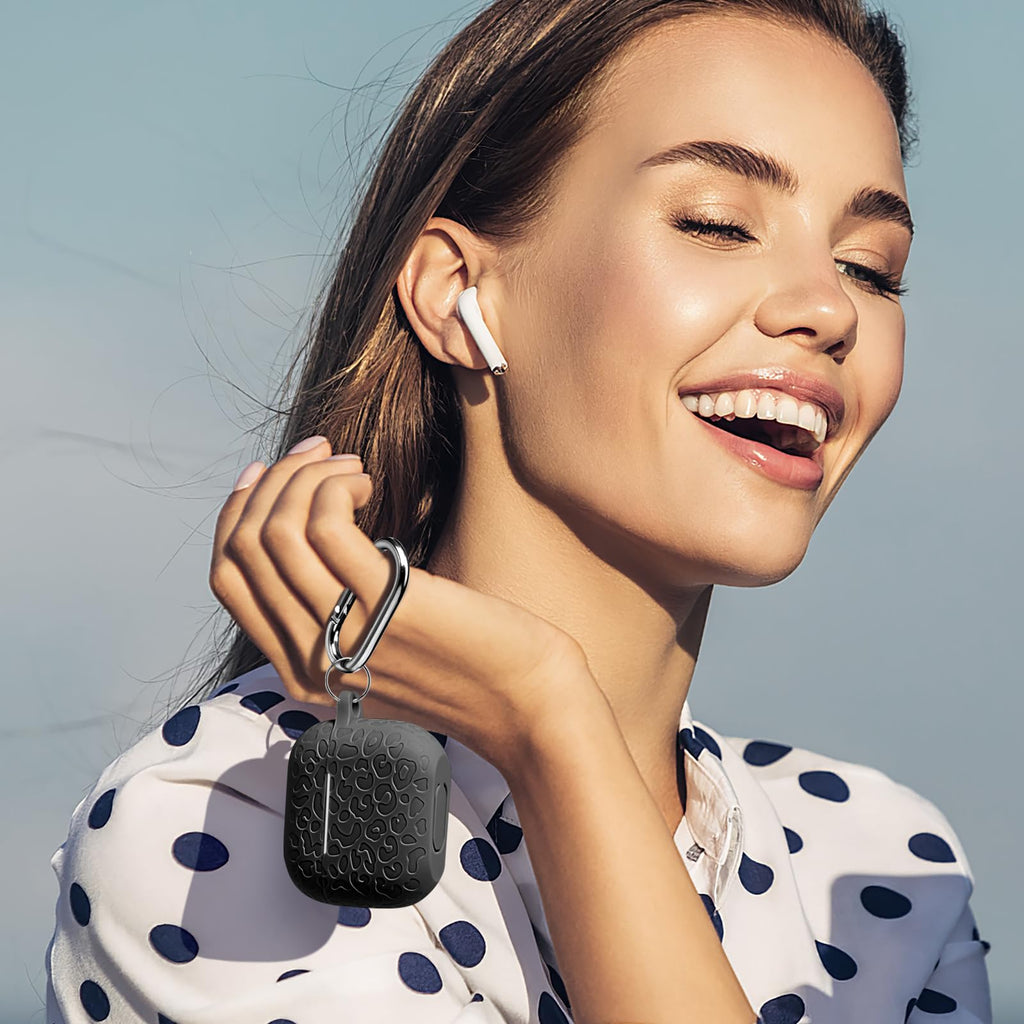 Black AirPod 3rd Generation Case with Keychain D206851