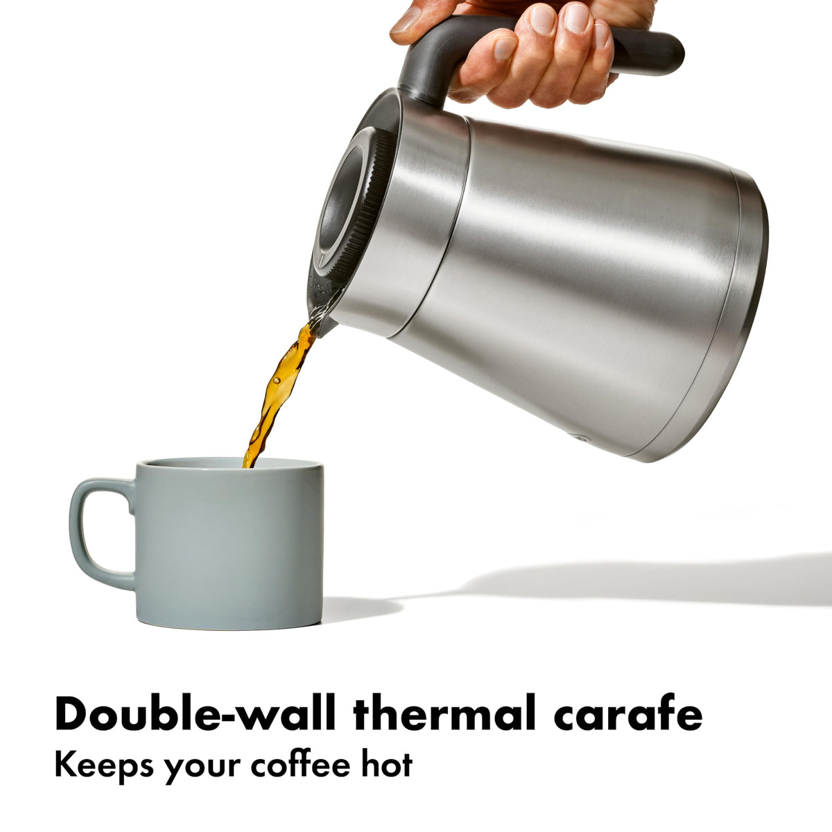 12-Cup Coffee Maker with Single-Serve Function N593157