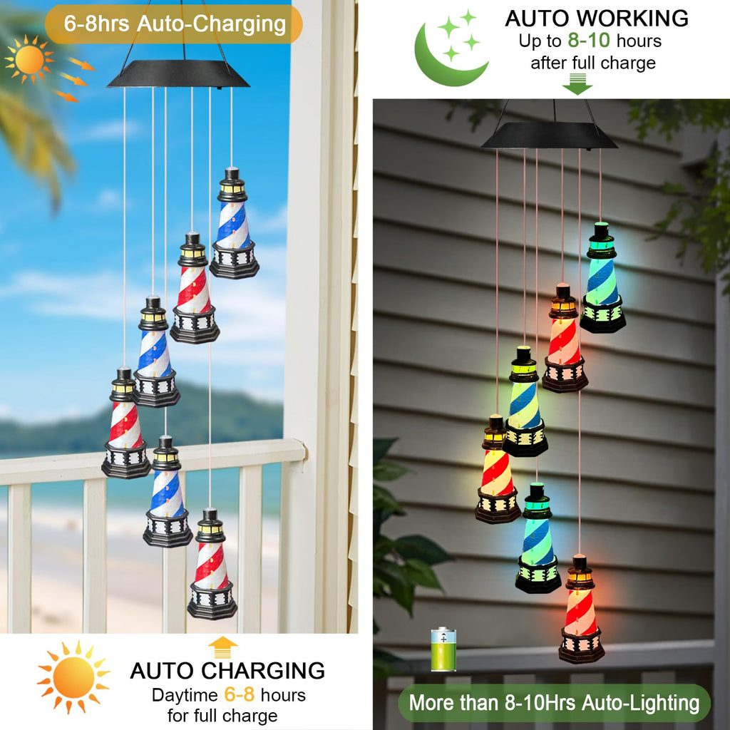Color Changing LED Wind Chimes E213264