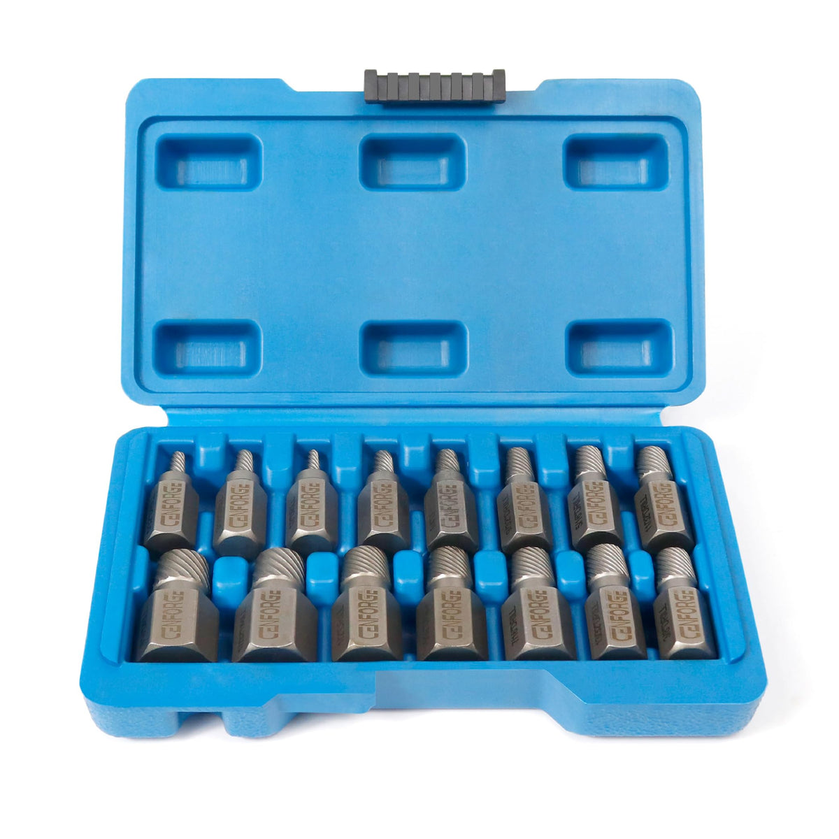 15 Pc Hex Head Screw Extractor Set Chrome Molybdenum Steel X64421