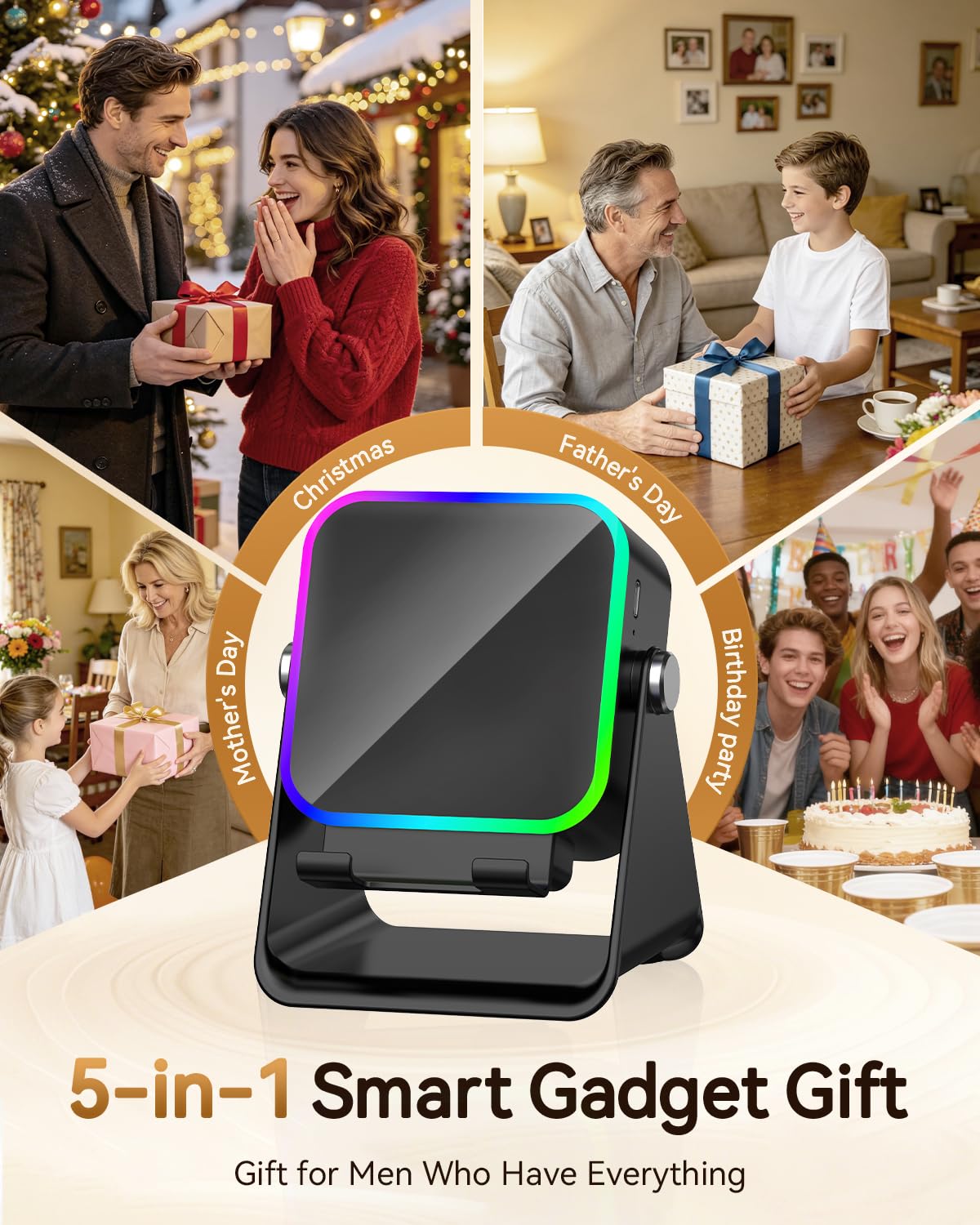 Wireless Induction Speaker with Phone Stand Y966442