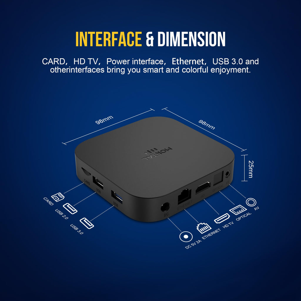 Android 14 TV Box 8K Ultra HD 2GB RAM 16GB ROM U869658