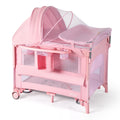 9 in 1 Bedside Bassinet with Changing Table Z112