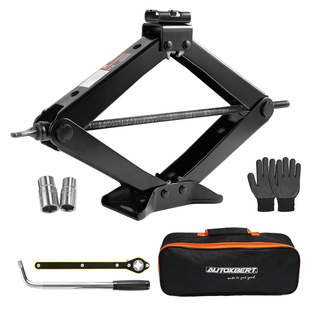 3 Ton Heavy Duty Scissor Jack with Lug Wrench S9851