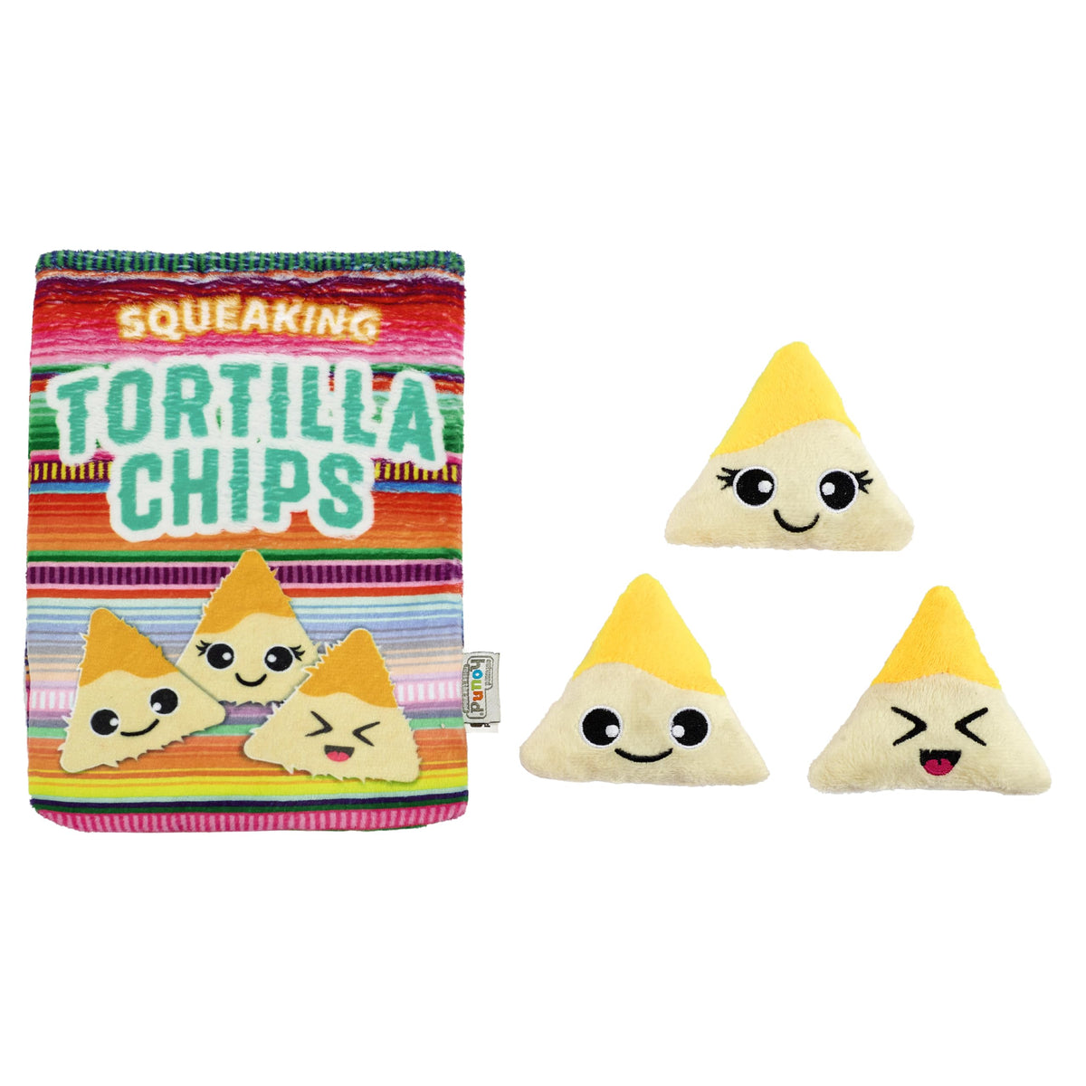 Tortilla Chips Puzzle Squeaky Dog Toys B93835