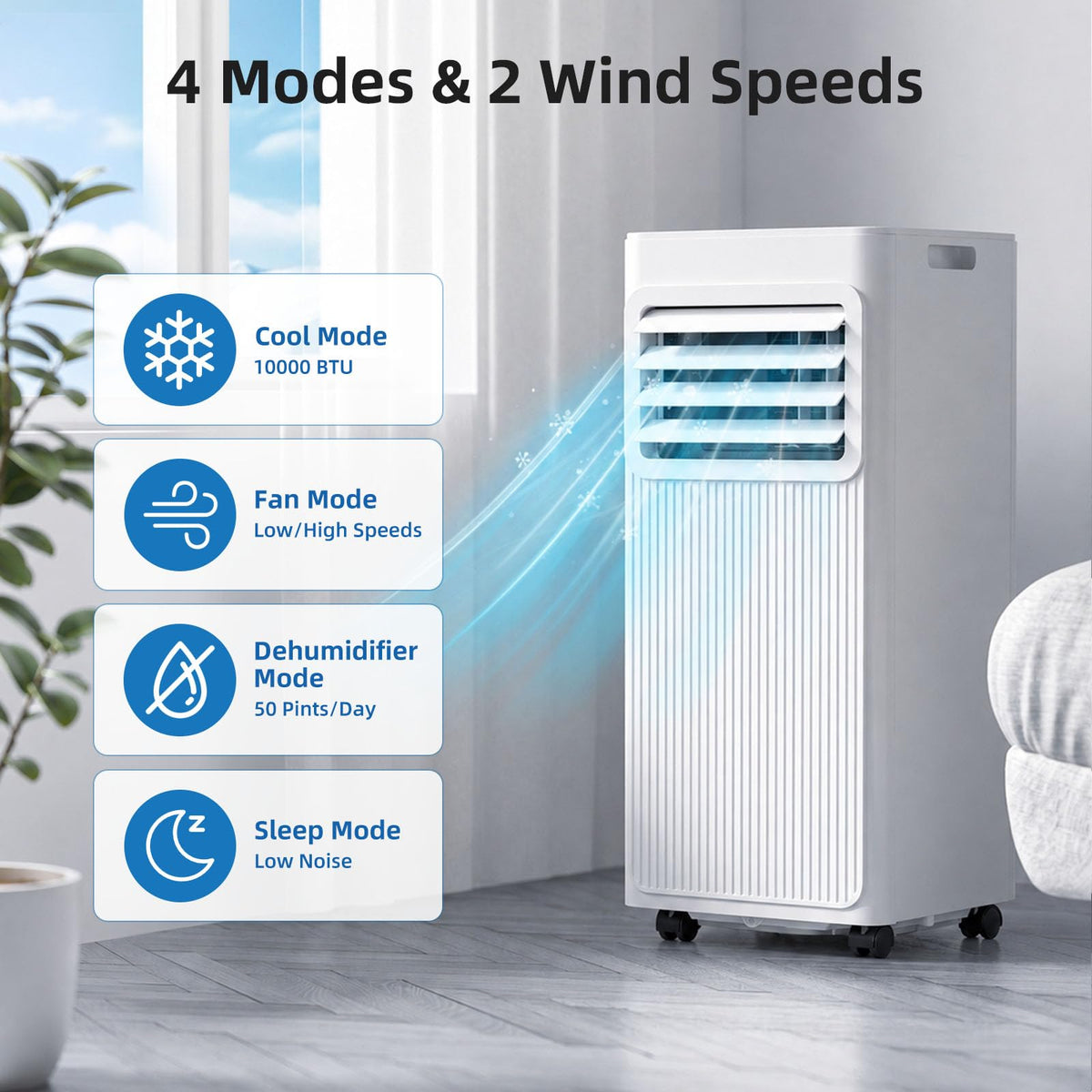 10000 BTU Portable Air Conditioners M4717