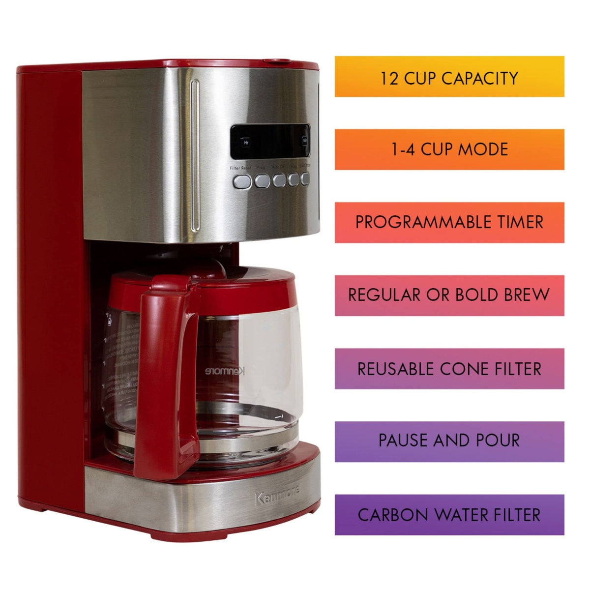 12 Cup Programmable Coffee Maker I9410