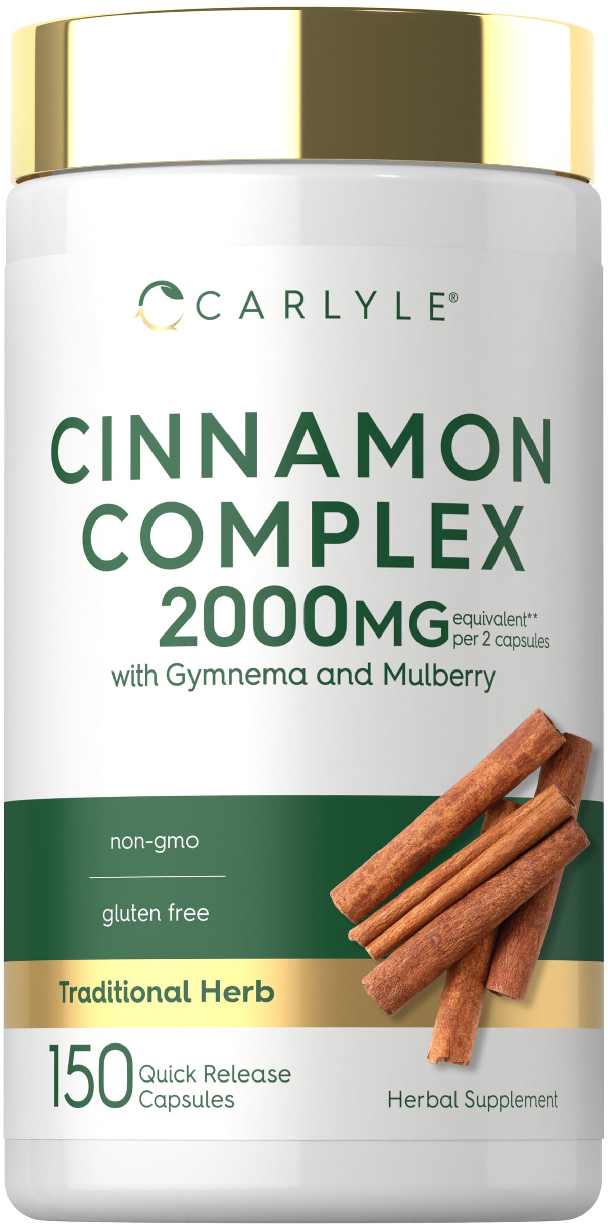 Cinnamon Complex with Gymnema and Mulberry 150 Capsules Y93110
