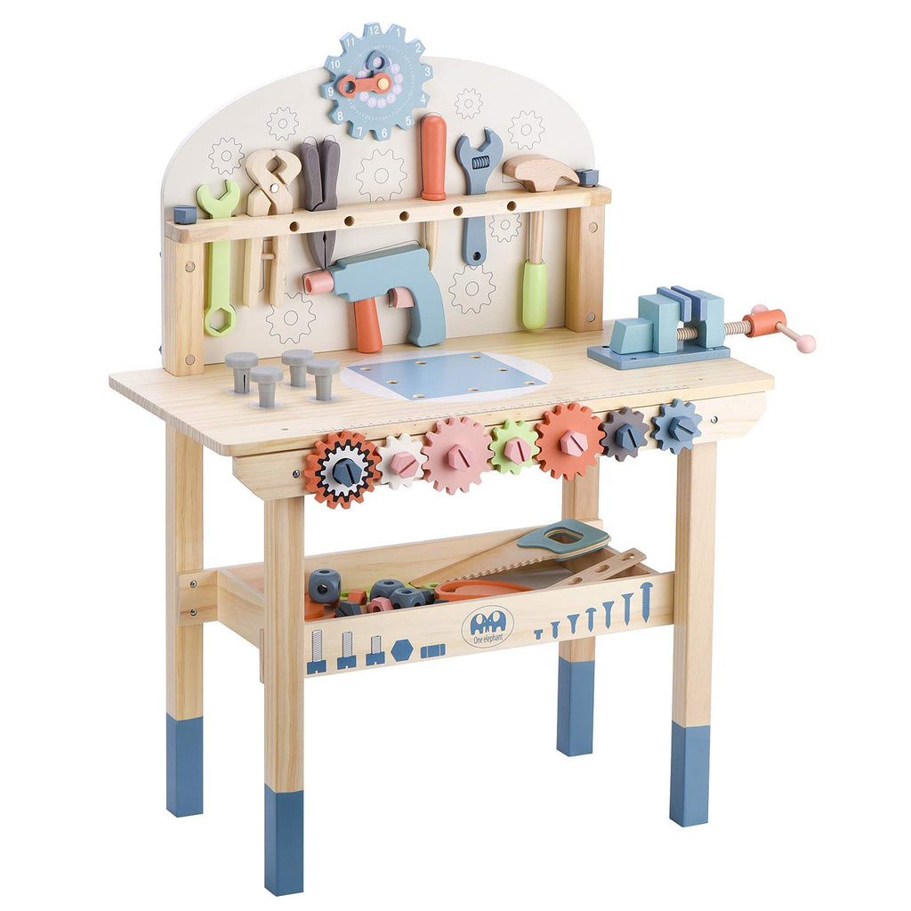 Wooden Kids Tool Bench with Tools Set T466202